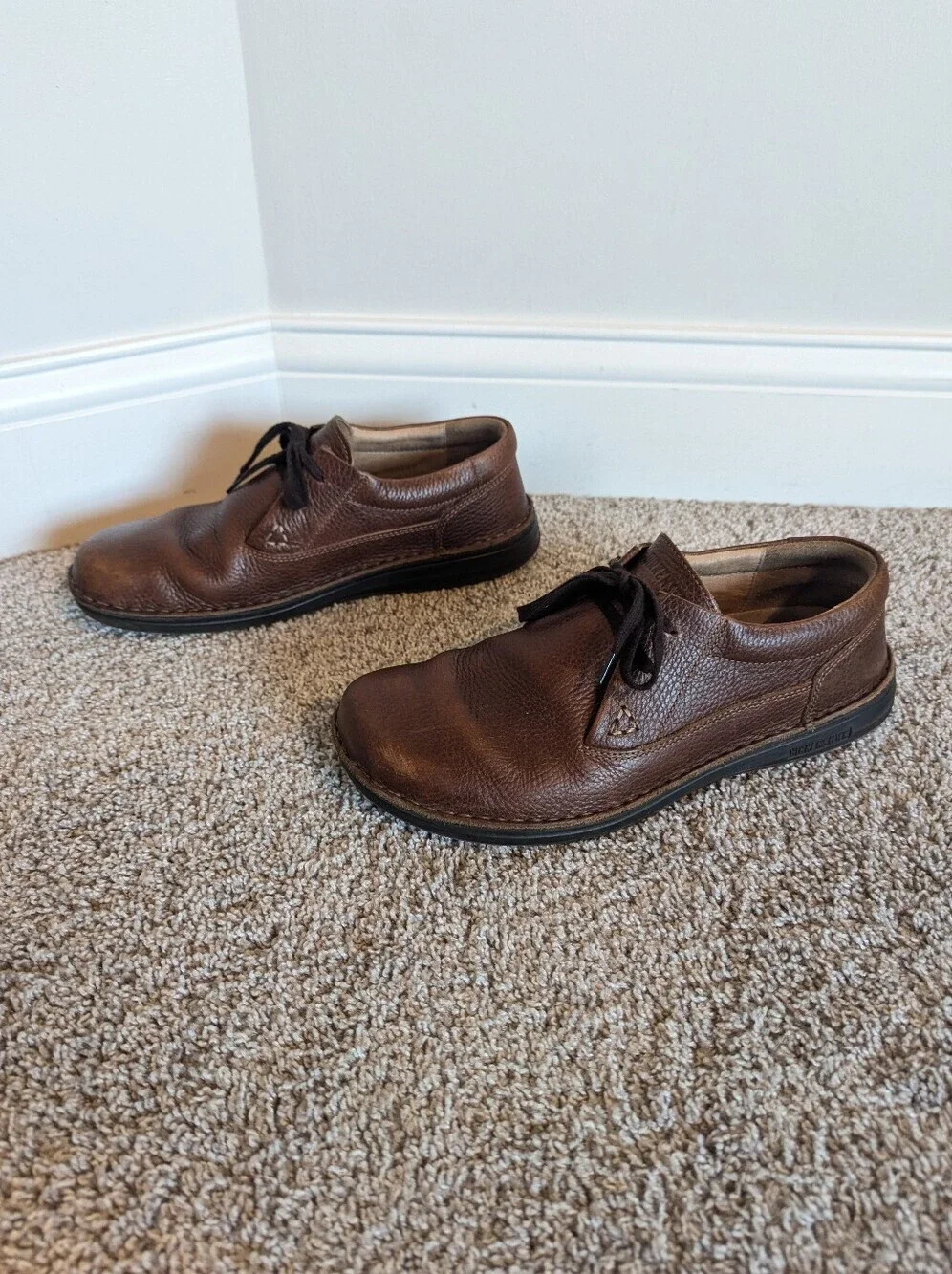 Birkenstock Memphis Brown Leather Oxfords EU 43